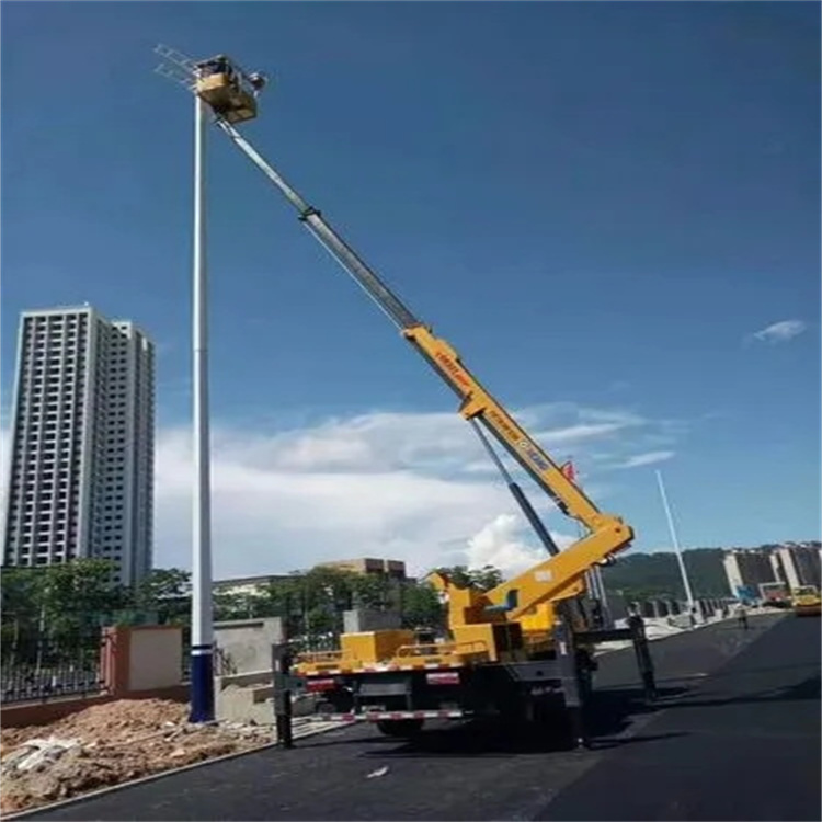 铅山县维修路灯的曲臂升降车出租